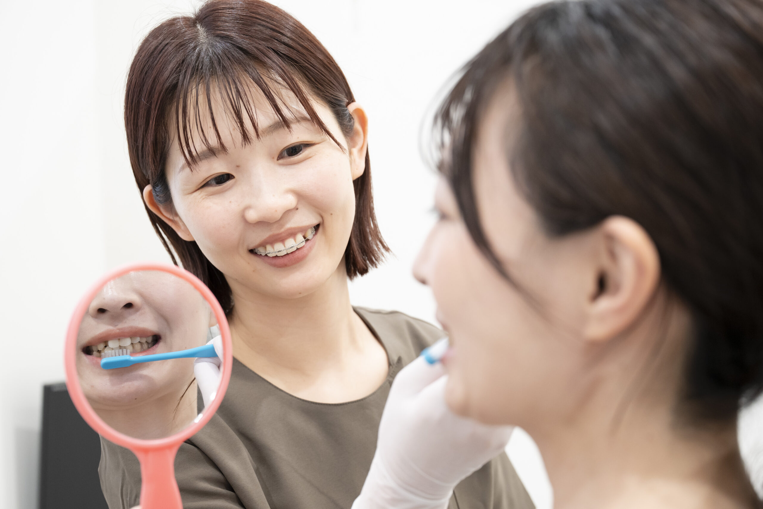 1日2回以上の歯磨き